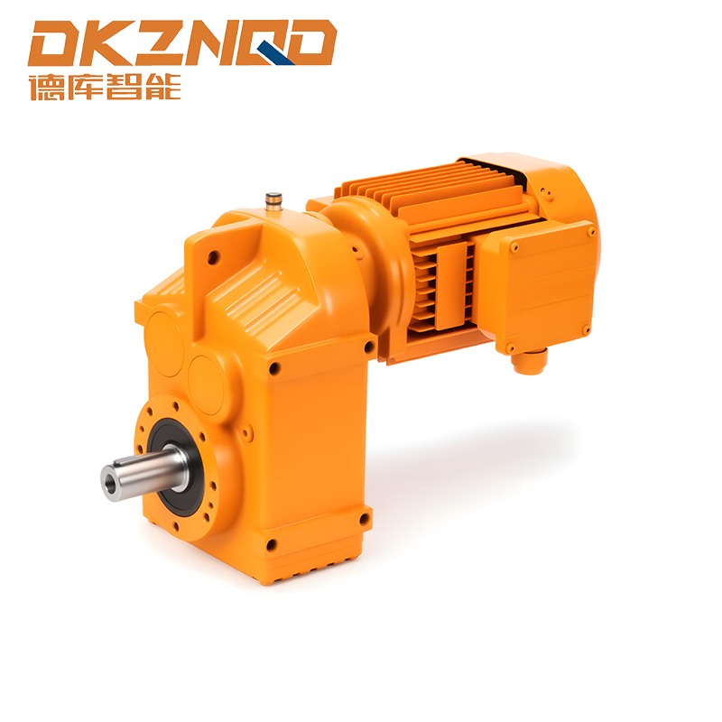 Kompakt F-serie parallellaxel spiralformad växelmotor - RF-kombinbar