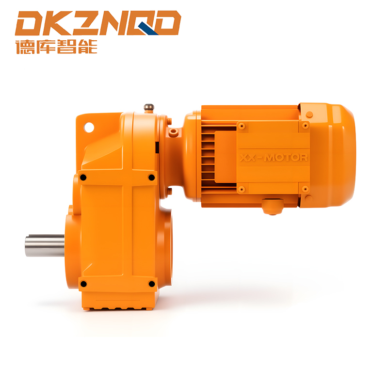 Kompakt F-serie parallellaxel spiralformad växelmotor - RF-kombinbar