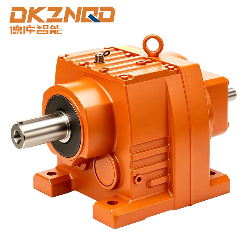 R RF RX Series Helical Solid Shaft Växellåda Växelenhet Hastighetsreducerare